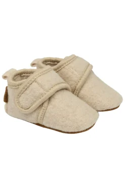 Mikk-Line Prewalker Uld - Off white- Uld Hjemmesko