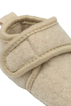 Mikk-Line Prewalker Uld - Off white- Uld Hjemmesko