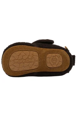 Mikk-Line Prewalker Uld - Raisin- Uld Hjemmesko