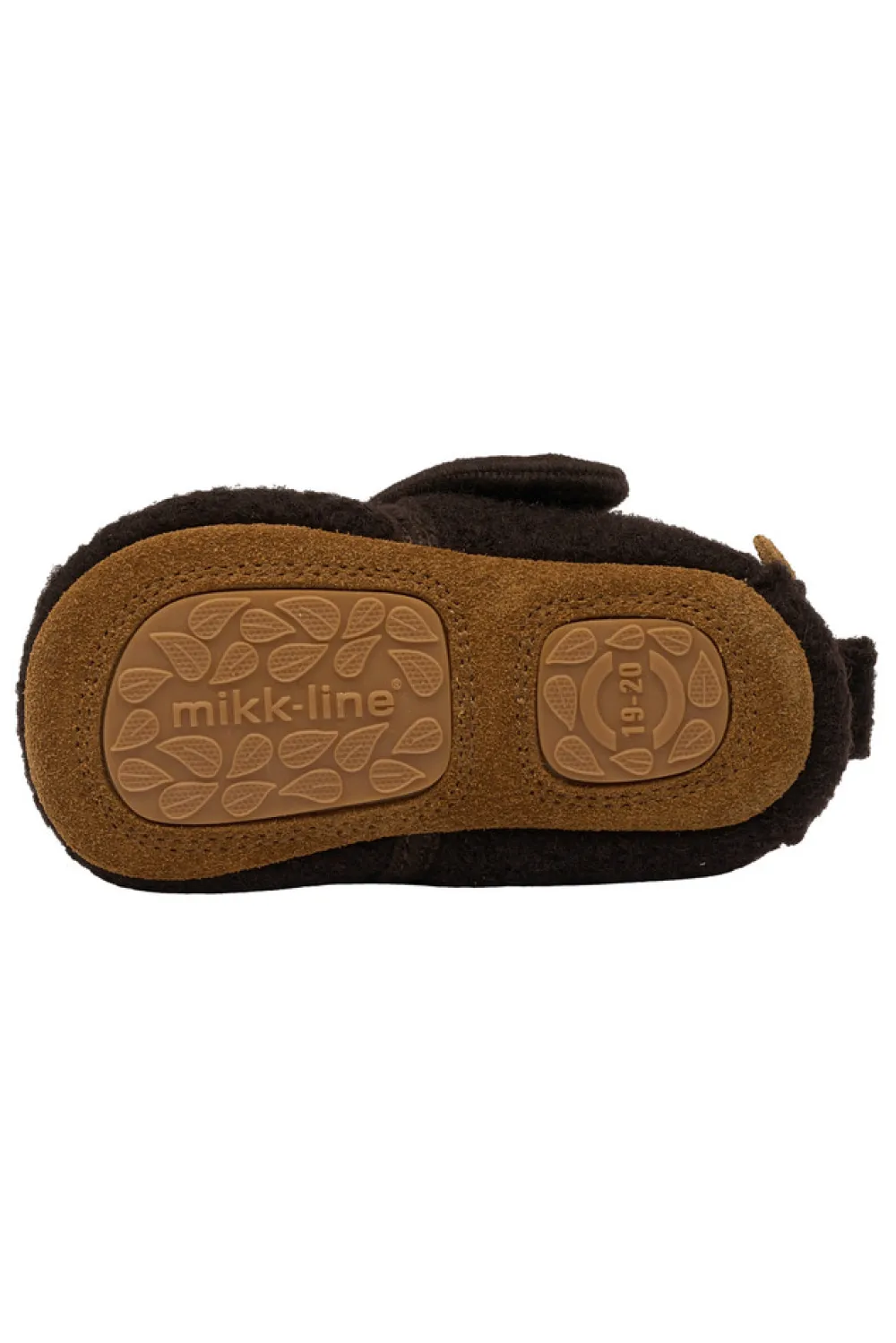 Mikk-Line Prewalker Uld - Raisin- Uld Hjemmesko