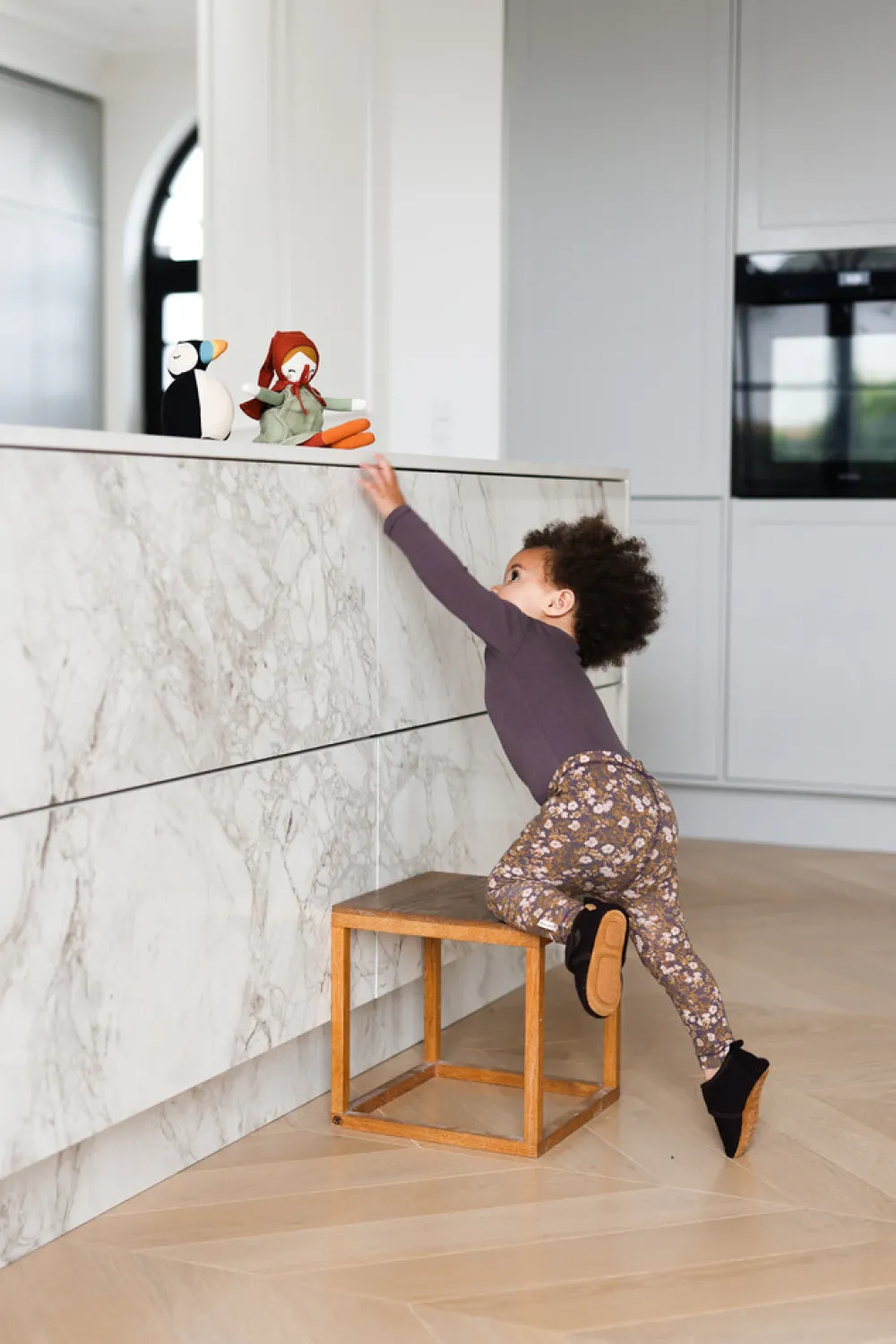 Mikk-Line Prewalker Uld - Raisin- Uld Hjemmesko