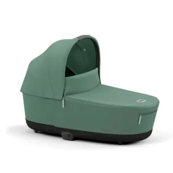 Cybex Priam Duovogn - leaf green/chrome brown- Kombivogne Med Flade Sæder