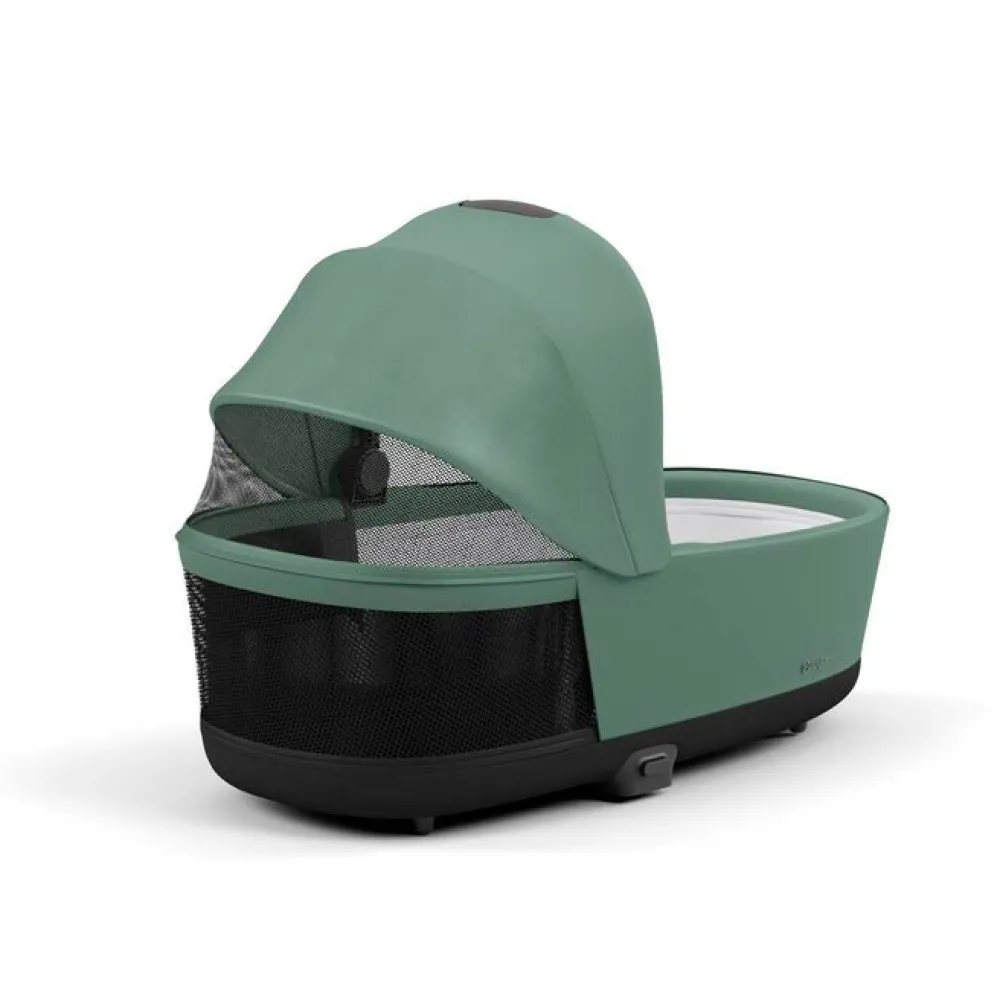 Cybex Priam Duovogn - leaf green/chrome brown- Kombivogne Med Flade Sæder