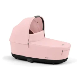 Cybex Priam Duovogn - peach pink/chrome brown- Kombivogne Med Flade Sæder