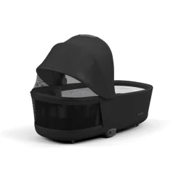 Cybex Priam Duovogn - sepia black/chrome black- Kombivogne Med Flade Sæder