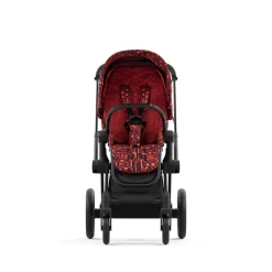 Cybex Priam klapvogn - rockstar/matt black- Klapvogne Med Flade Sæder
