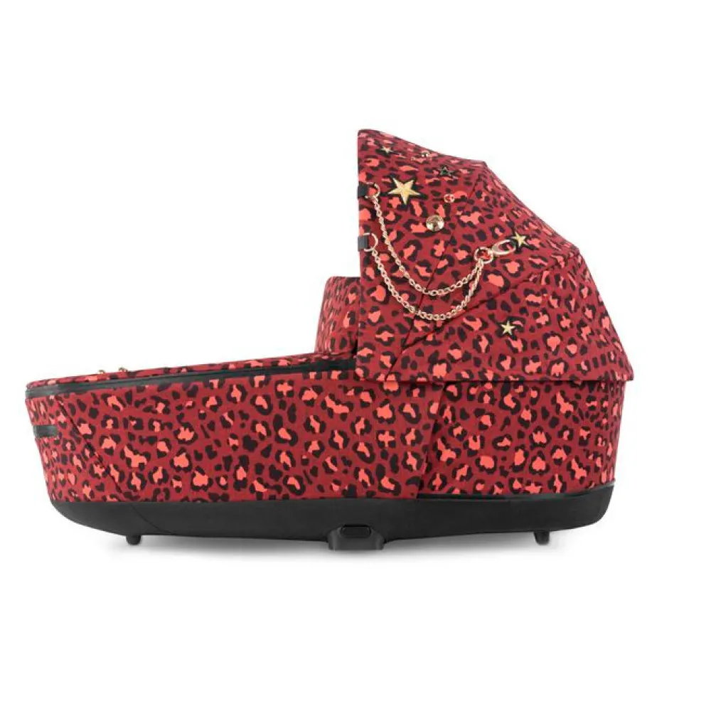 Cybex PRIAM Lux Barnevognskasse - Rockstar Rosenrot Red- Liggedele Til Kombivogne