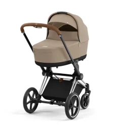 Cybex Priam pakke - cozy beige/chrome brown PLUS- Kombivognspakker