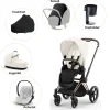 Cybex Priam pakke - off white/rosegold PLUS- Kombivognspakker