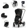 Cybex Priam pakke - sepia black/rosegold- Kombivognspakker