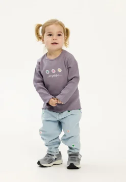 The New Siblings Princess Rib Bluse - GRAY RIDGE- Bluser