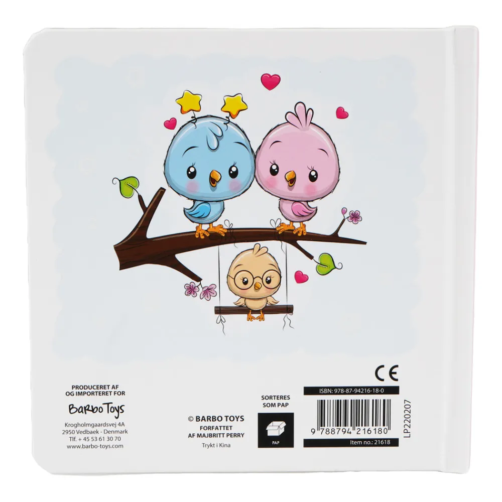 Barbo Toys Prinsesse Lillies fødselsdag - rør og føl- Røre- & Følebøger|Papbøger