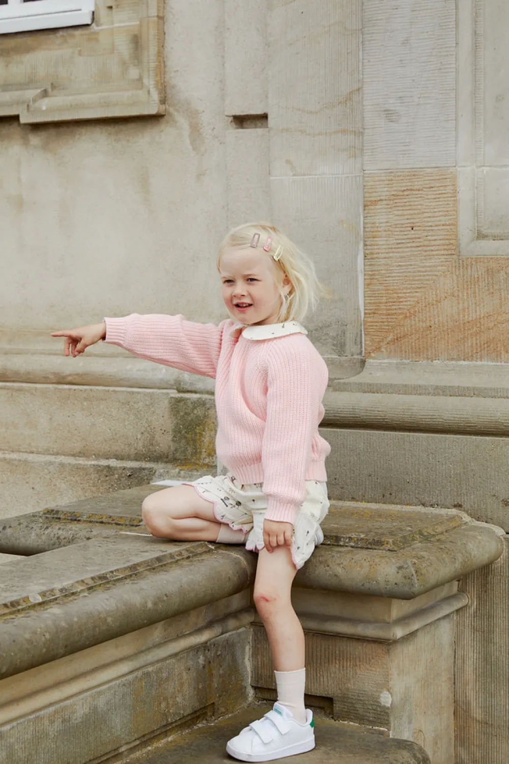 Copenhagen Colors Printet shorts m. deco edge - TIVOLI- Shorts