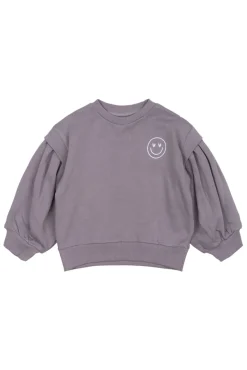 The New Siblings Prissy Sweatshirt - GRAY RIDGE- Cardigans, Veste & Trøjer