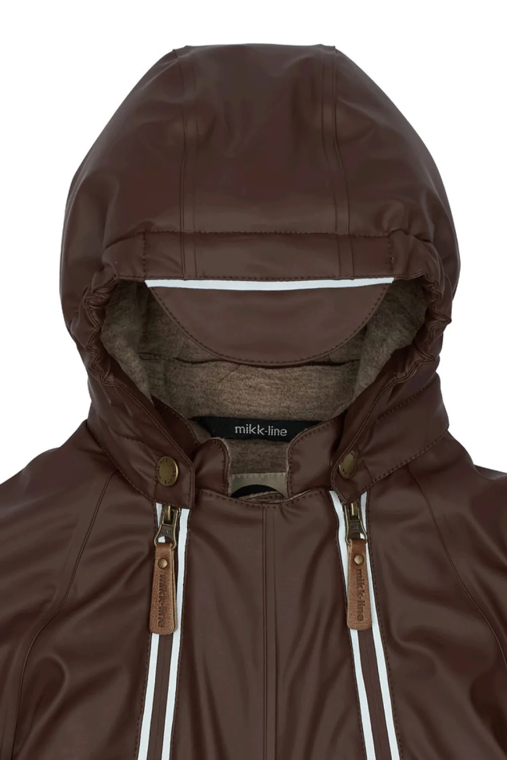 Mikk-Line PU Flyverdragt 2 Zip Recycled - French roast- Flyverdragter|Regntøj