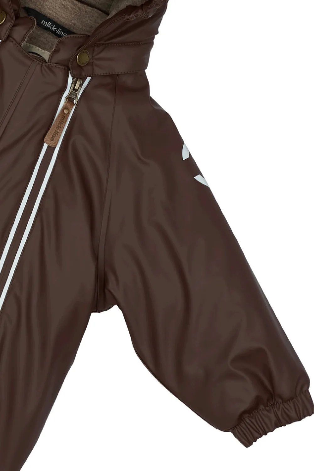 Mikk-Line PU Flyverdragt 2 Zip Recycled - French roast- Flyverdragter|Regntøj