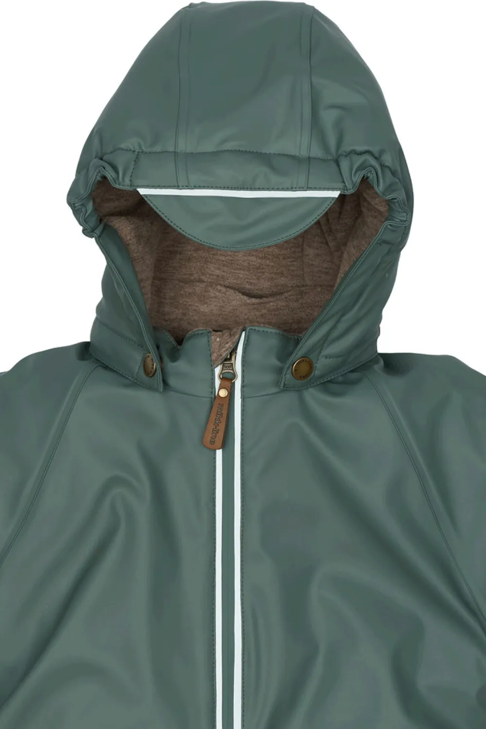 Mikk-Line PU Flyverdragt Recycled - Balsam green- Regntøj|Flyverdragter