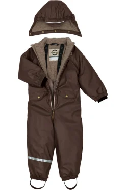 Mikk-Line PU Flyverdragt Recycled - French roast- Regntøj|Flyverdragter