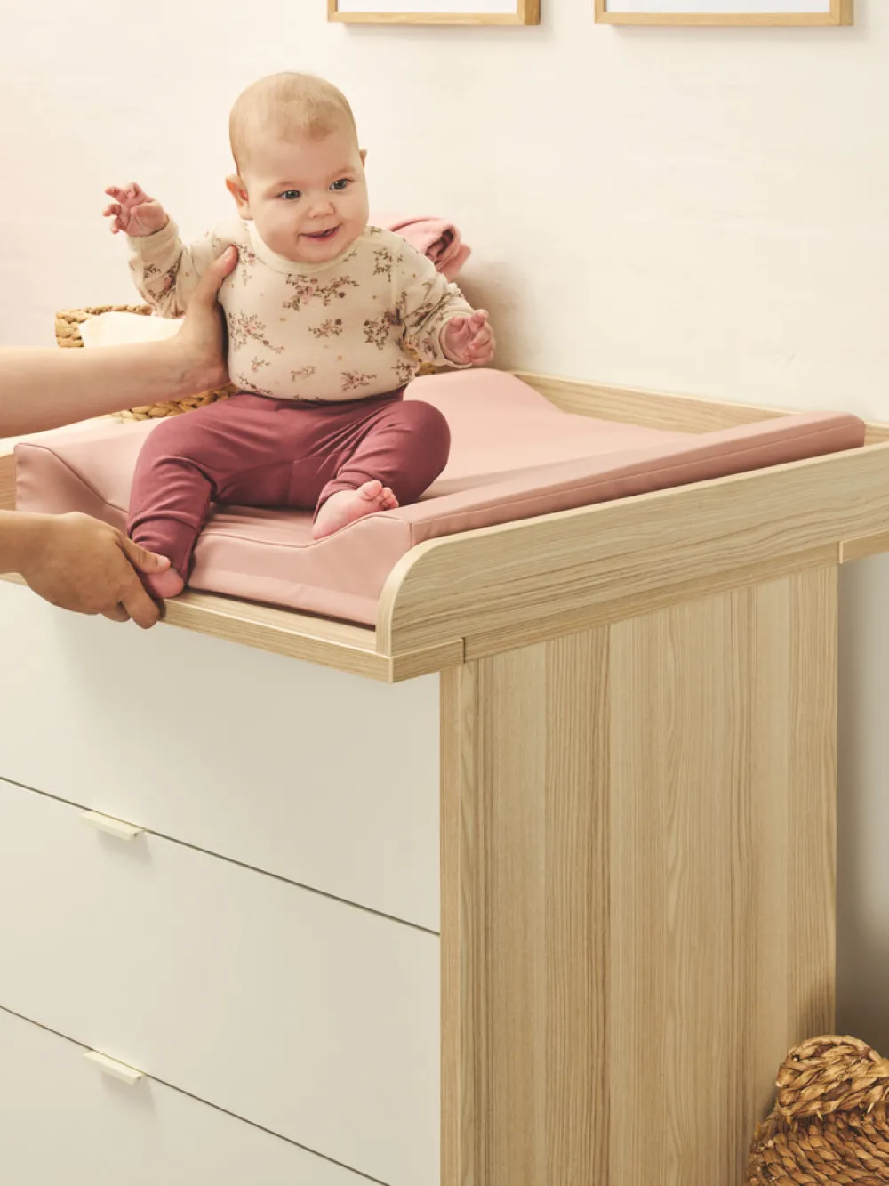 BeKids Puslepude - Rose Smoke-Børn Puslepuder & Pusleunderlag|Puslepuder