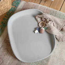 Sebra Puslepude pur - stone-Børn Puslepuder & Pusleunderlag|Puslepuder