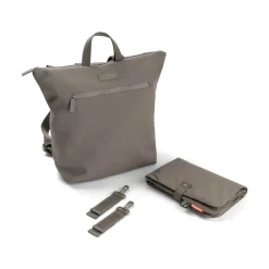 Done By Deer Puslerygsæk - Taupe- Pusletasker & Transporttasker