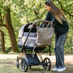 Done By Deer Puslerygsæk - Taupe- Pusletasker & Transporttasker