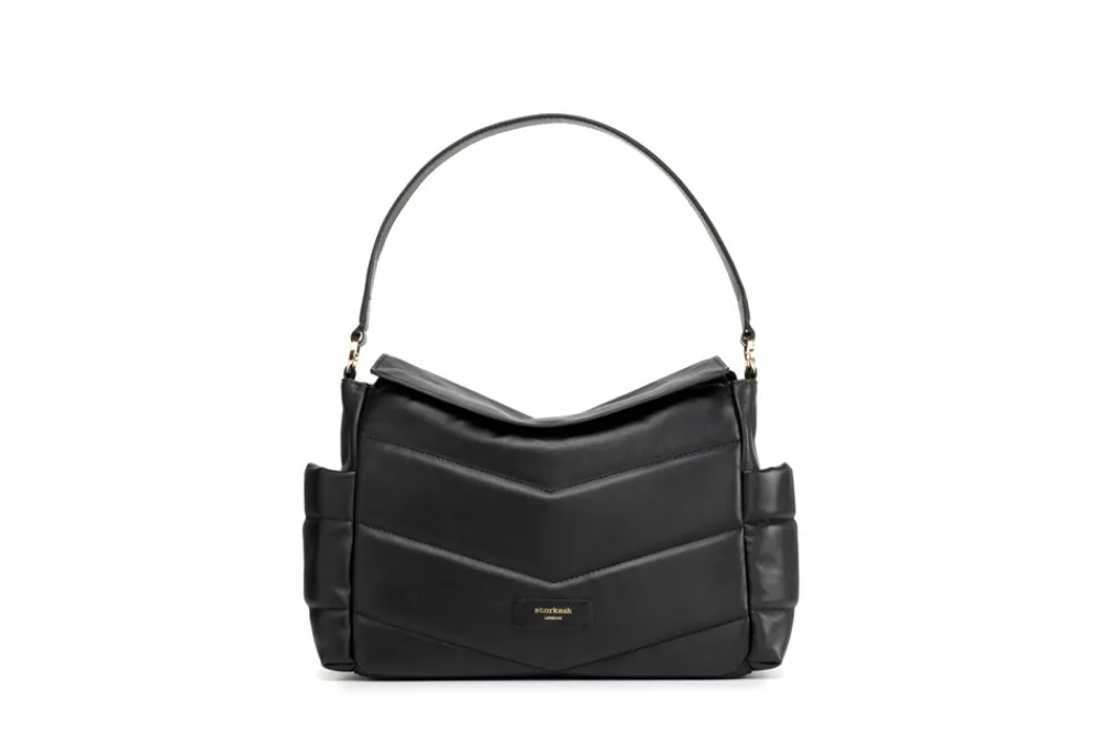 Storksak Pusletaske, Aria, Quiltet læder- Pusletasker & Transporttasker