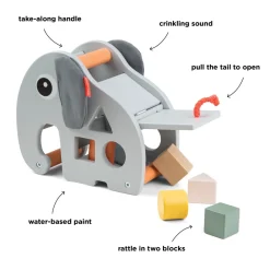 Done By Deer Puttekasse Elphee Grå- Puttekasser