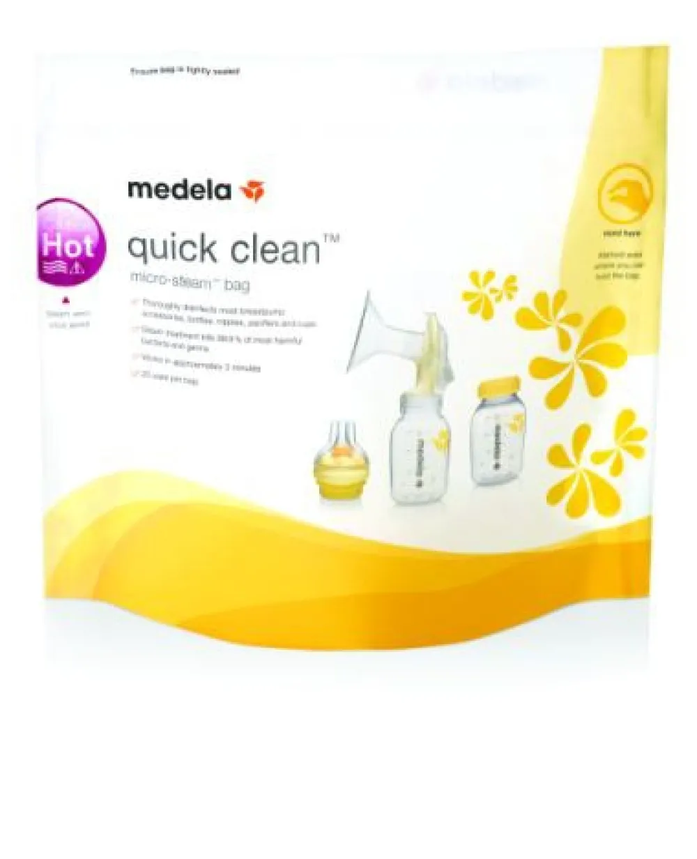 Medela Quick Clean- Tilberedning & Rengøring