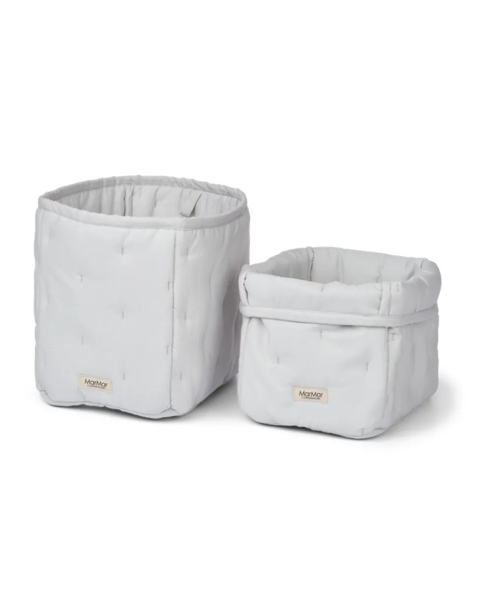 MarMar Copenhagen Quiltede kurve, 2 stk, Morning Dew-Børn Pusleopbevaring