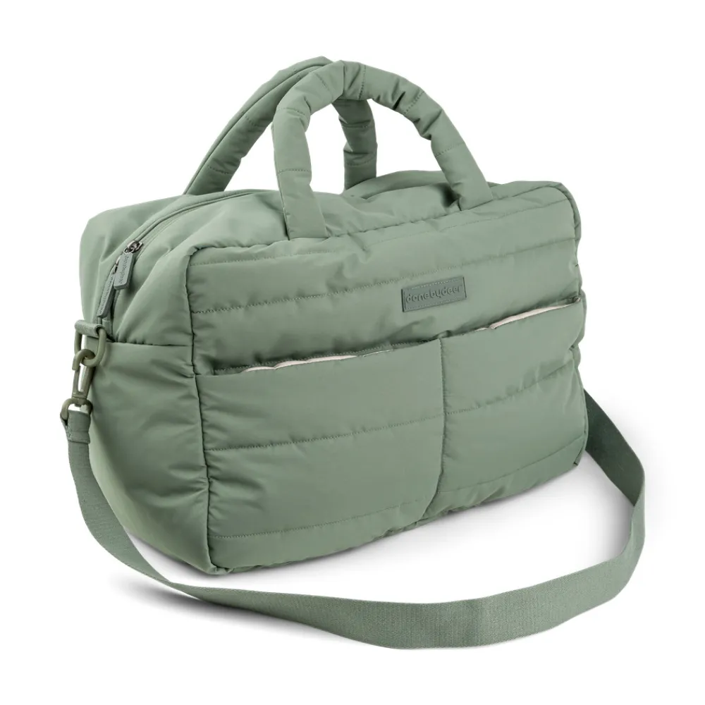 Done By Deer Quiltet pusletaske - grøn- Pusletasker & Transporttasker