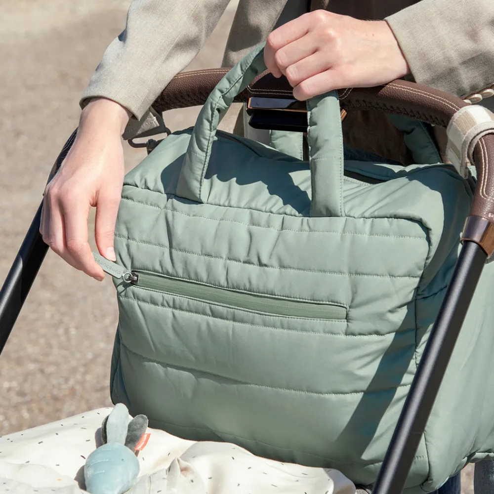 Done By Deer Quiltet pusletaske - grøn- Pusletasker & Transporttasker