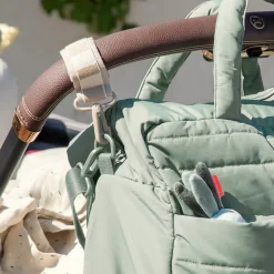 Done By Deer Quiltet pusletaske - grøn- Pusletasker & Transporttasker