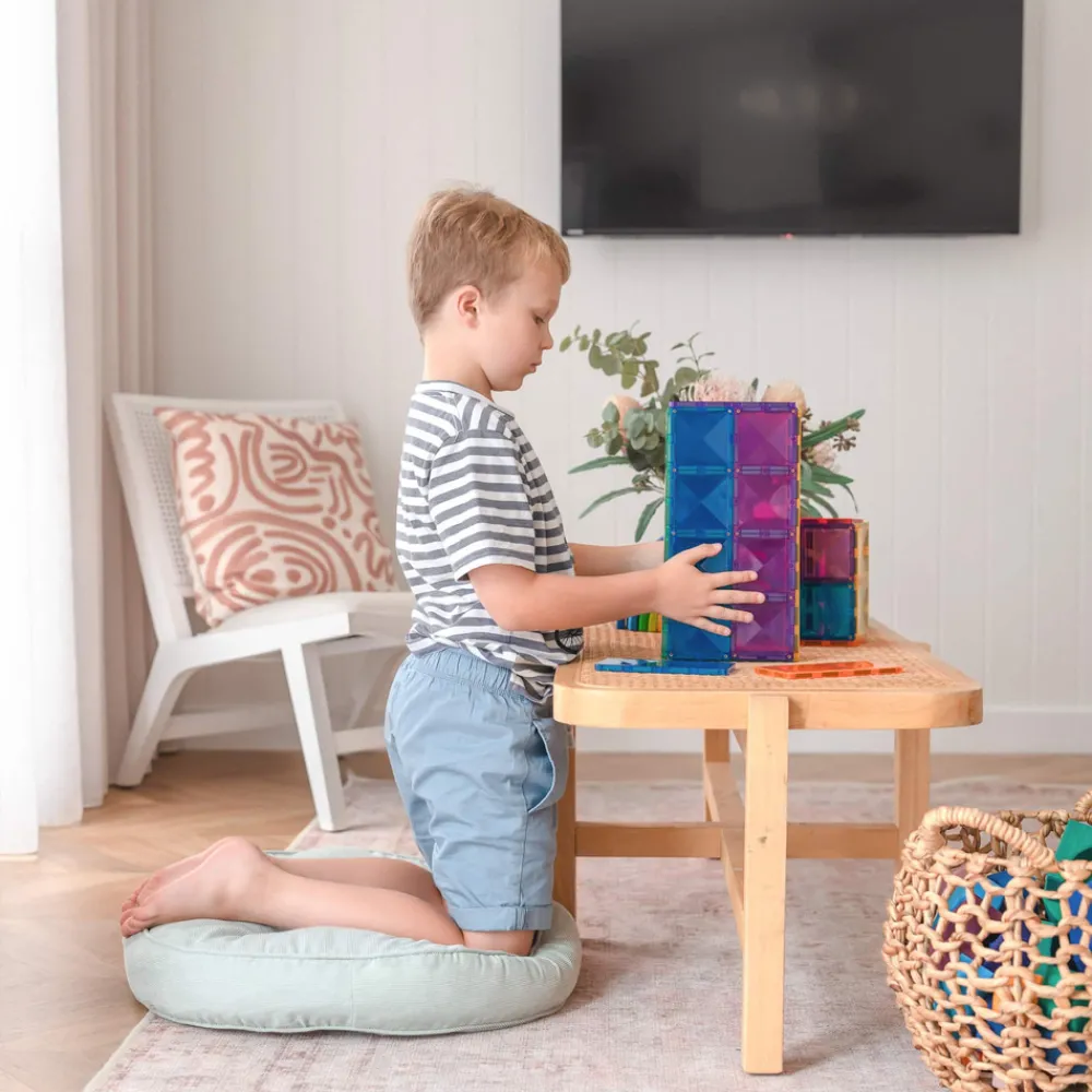 CONNETIX Ractangle Pack - magnetsæt 18 dele - rainbow- Magnetlegesæt