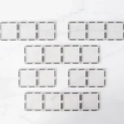 CONNETIX Ractangle Pack - magnetsæt 12 dele - clear- Magnetlegesæt