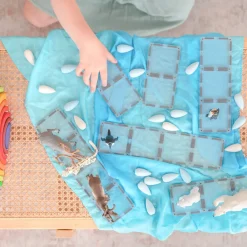 CONNETIX Ractangle Pack - magnetsæt 12 dele - clear- Magnetlegesæt