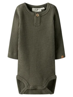 Lil' Atelier Rajo Mal Langærmet Body - Sea Turtle- Bodystocking Langærmet