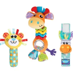 Playgro Rangle gavesæt med giraf- Bideringe & Rangler
