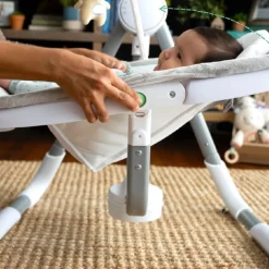 Ingenuity Ray bærbar baby-vippestol-Børn Skråstole
