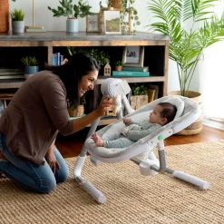 Ingenuity Ray bærbar baby-vippestol-Børn Skråstole