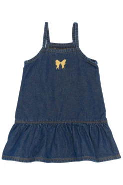 The New Siblings Raya Denim Kjole - BLUE DENIM- Kjoler