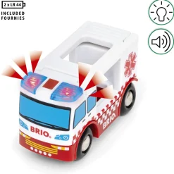 Brio Rednings Ambulance- Legetøjsbiler