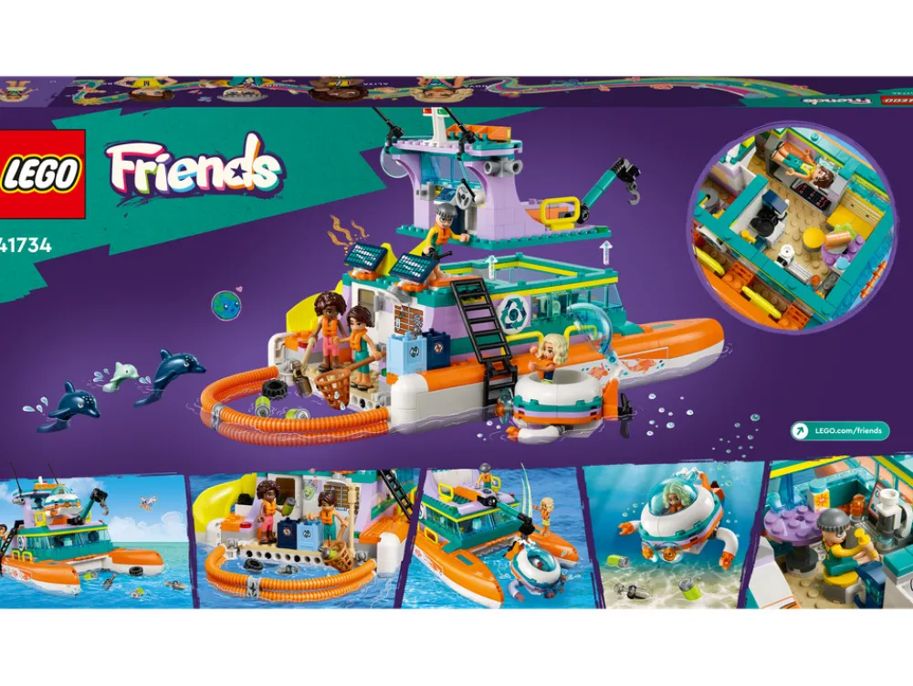 LEGO® Redningsbåd 41734 Friends- Lego