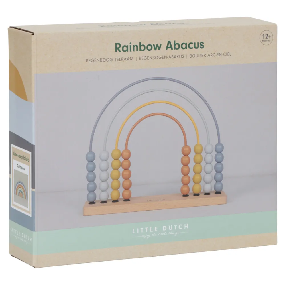 Little Dutch Regnbue kugleramme blå - Forest Friends- Aktivitetslegetøj