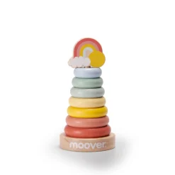 Moover Toys Regnbue stabelringe- Stabelklodser