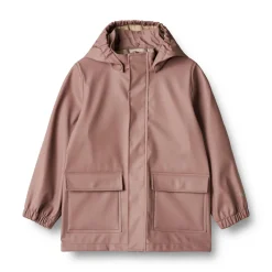 Wheat Regnjakke Ollo - Dusty Lilac- Regntøj