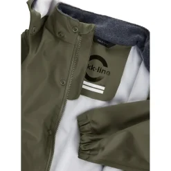 Mikk-Line Regnsæt - Dusty Olive- Regntøj