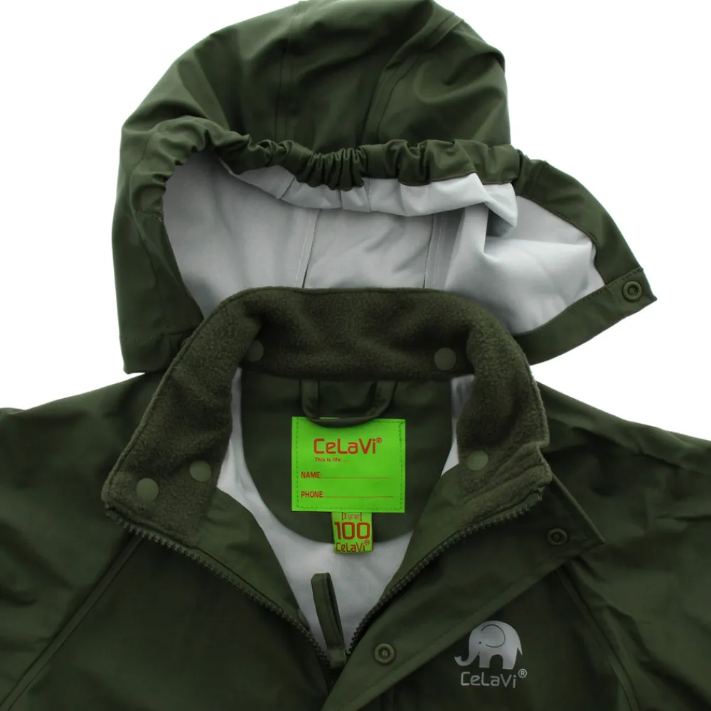 CeLaVi Regnsæt Basic - Army 988- Regntøj