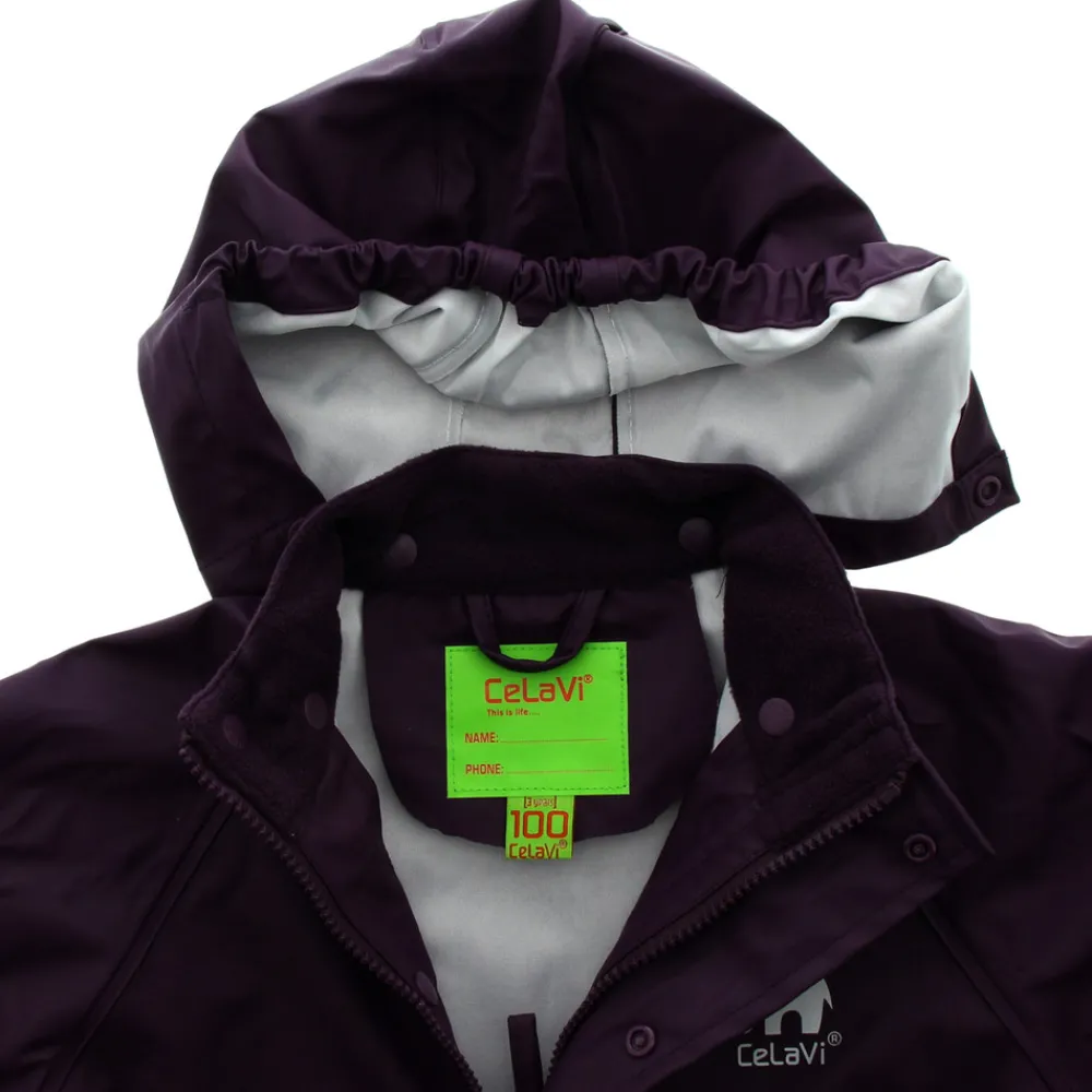 CeLaVi Regnsæt Basic - Blackberry 666- Regntøj