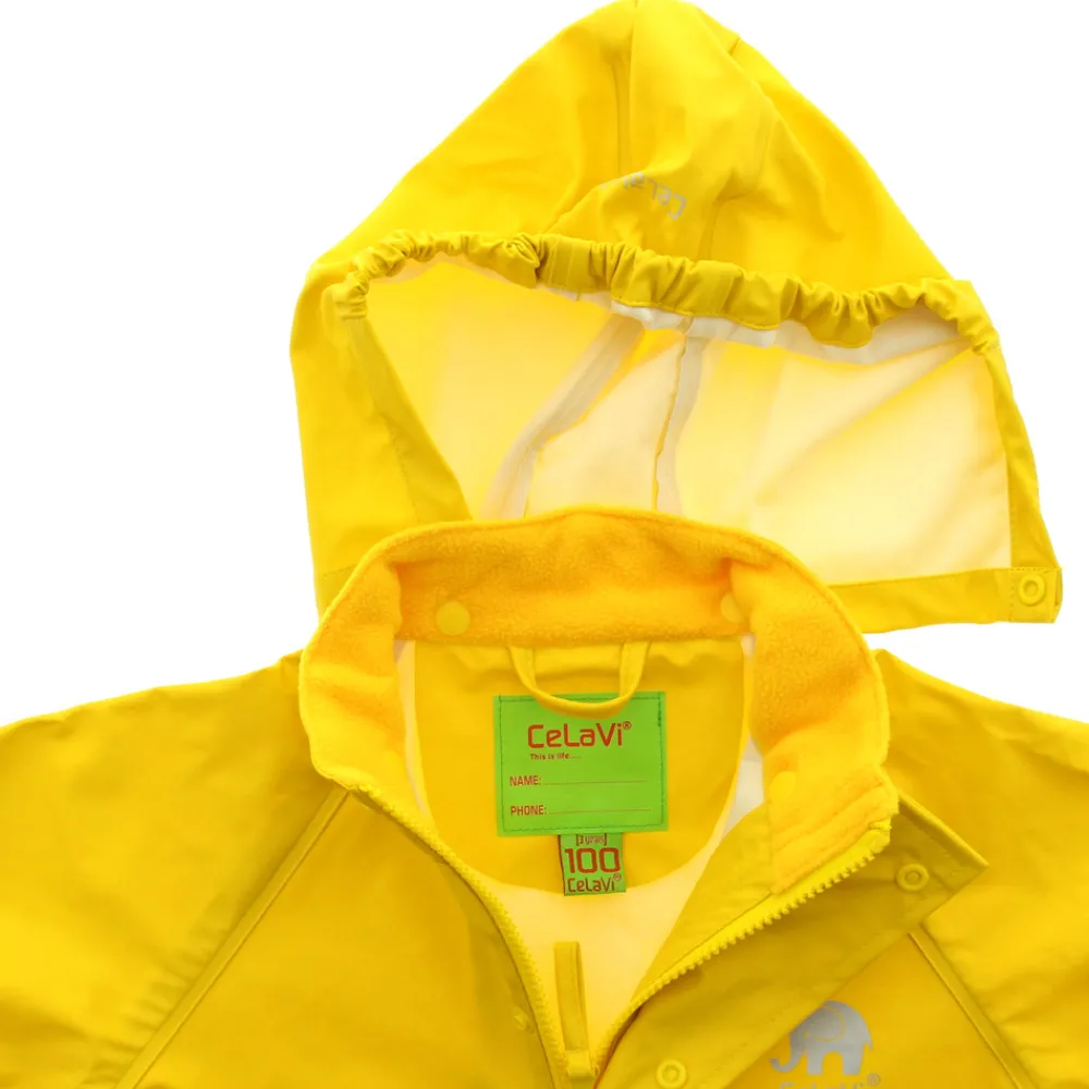 CeLaVi Regnsæt Basic - Gul 324- Regntøj